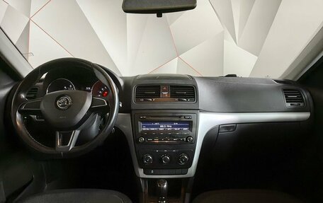 Skoda Yeti I рестайлинг, 2015 год, 1 397 000 рублей, 10 фотография