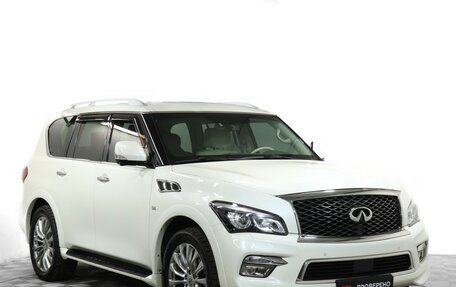 Infiniti QX80 I рестайлинг, 2015 год, 3 075 000 рублей, 3 фотография