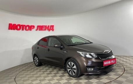 KIA Rio III рестайлинг, 2016 год, 1 194 000 рублей, 3 фотография