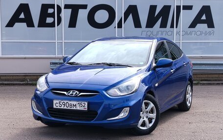 Hyundai Solaris II рестайлинг, 2012 год, 655 000 рублей, 1 фотография