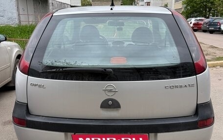 Opel Corsa C рестайлинг, 2002 год, 400 000 рублей, 4 фотография