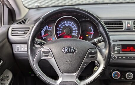 KIA Rio III рестайлинг, 2015 год, 1 100 000 рублей, 16 фотография