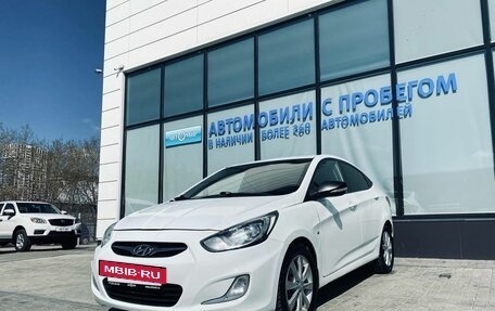 Hyundai Solaris II рестайлинг, 2013 год, 825 000 рублей, 10 фотография