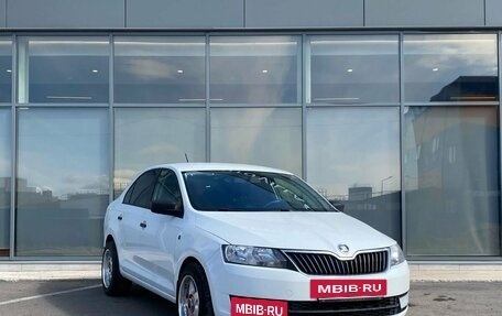 Skoda Rapid I, 2014 год, 594 000 рублей, 2 фотография