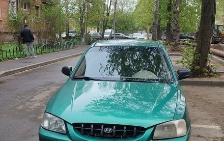 Hyundai Accent II, 1999 год, 165 000 рублей, 3 фотография
