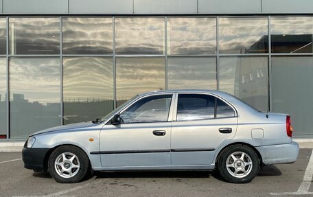 Hyundai Accent II, 2008 год, 339 000 рублей, 6 фотография