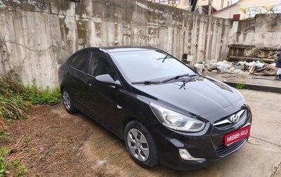 Hyundai Solaris II рестайлинг, 2011 год, 820 000 рублей, 1 фотография