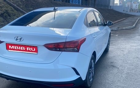 Hyundai Solaris II рестайлинг, 2021 год, 1 450 000 рублей, 5 фотография