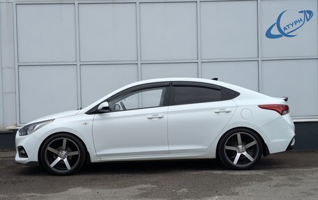 Hyundai Solaris II рестайлинг, 2017 год, 1 250 000 рублей, 11 фотография