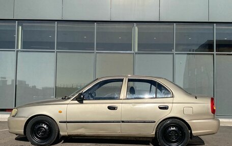 Hyundai Accent II, 2005 год, 309 000 рублей, 6 фотография