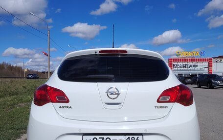 Opel Astra J, 2012 год, 720 000 рублей, 10 фотография