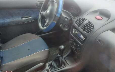 Peugeot 206, 2000 год, 165 000 рублей, 6 фотография