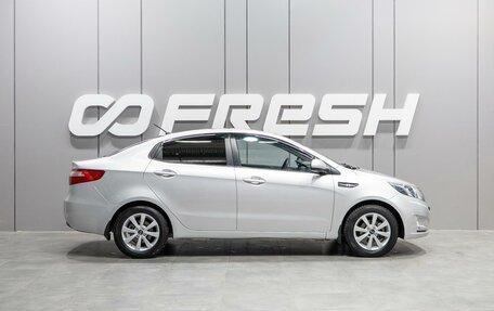 KIA Rio III рестайлинг, 2012 год, 859 000 рублей, 5 фотография
