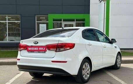 KIA Rio III рестайлинг, 2016 год, 1 139 000 рублей, 5 фотография