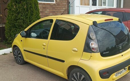 Peugeot 107 I рестайлинг, 2007 год, 450 000 рублей, 4 фотография
