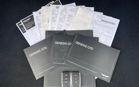 Genesis G70 I, 2018 год, 2 270 000 рублей, 37 фотография