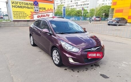 Hyundai Solaris II рестайлинг, 2011 год, 750 000 рублей, 6 фотография
