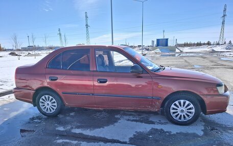 Hyundai Accent II, 2004 год, 350 000 рублей, 3 фотография