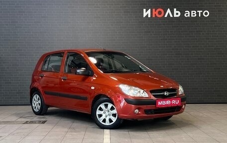 Hyundai Getz I рестайлинг, 2008 год, 550 000 рублей, 3 фотография