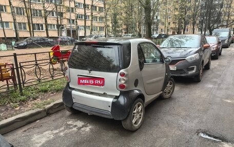 Smart Fortwo III, 2001 год, 280 000 рублей, 1 фотография