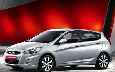 Hyundai Solaris II рестайлинг, 2011 год, 675 000 рублей, 1 фотография