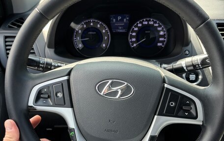 Hyundai Solaris II рестайлинг, 2012 год, 970 000 рублей, 20 фотография