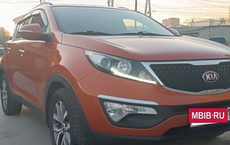 KIA Sportage III, 2014 год, 1 360 000 рублей, 2 фотография