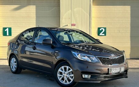 KIA Rio III рестайлинг, 2016 год, 960 000 рублей, 3 фотография