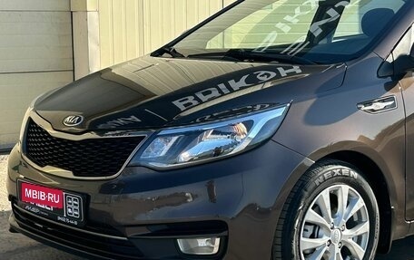 KIA Rio III рестайлинг, 2016 год, 960 000 рублей, 25 фотография