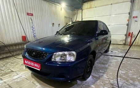 Hyundai Accent II, 2007 год, 350 000 рублей, 1 фотография