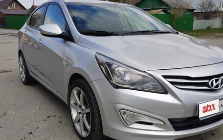 Hyundai Solaris II рестайлинг, 2014 год, 750 000 рублей, 11 фотография