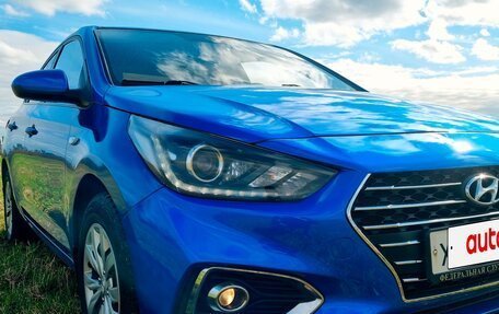 Hyundai Solaris II рестайлинг, 2017 год, 1 100 000 рублей, 3 фотография