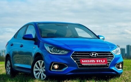 Hyundai Solaris II рестайлинг, 2017 год, 1 100 000 рублей, 2 фотография
