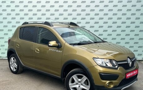 Renault Sandero II рестайлинг, 2016 год, 995 000 рублей, 1 фотография