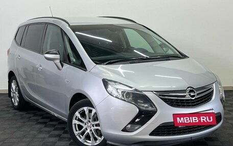Opel Zafira C рестайлинг, 2013 год, 950 000 рублей, 3 фотография