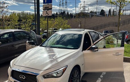 Infiniti Q50 I рестайлинг, 2018 год, 3 350 000 рублей, 5 фотография