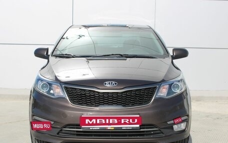 KIA Rio III рестайлинг, 2016 год, 1 029 000 рублей, 2 фотография