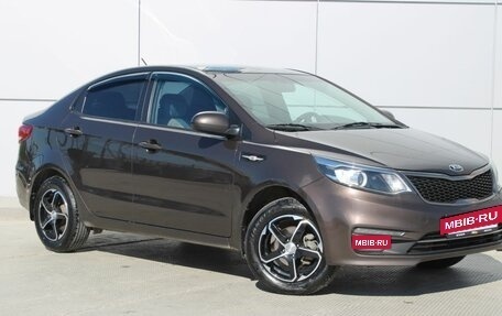 KIA Rio III рестайлинг, 2016 год, 1 029 000 рублей, 3 фотография