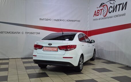 KIA Rio III рестайлинг, 2016 год, 1 089 000 рублей, 7 фотография