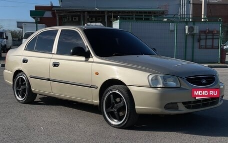 Hyundai Accent II, 2004 год, 600 000 рублей, 3 фотография