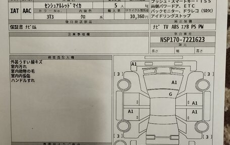 Toyota Sienta II, 2019 год, 1 697 500 рублей, 12 фотография
