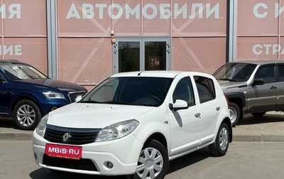 Renault Sandero I, 2012 год, 645 000 рублей, 1 фотография