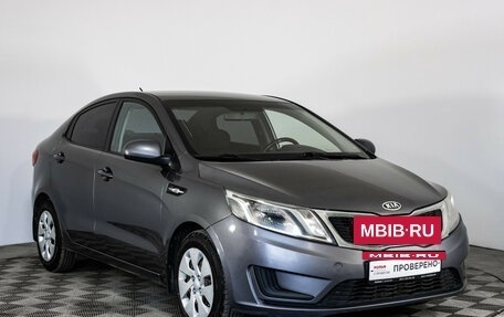 KIA Rio III рестайлинг, 2014 год, 775 000 рублей, 3 фотография