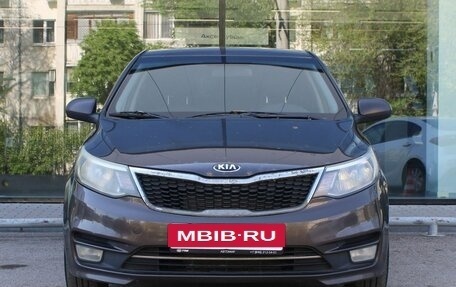 KIA Rio III рестайлинг, 2015 год, 830 000 рублей, 2 фотография