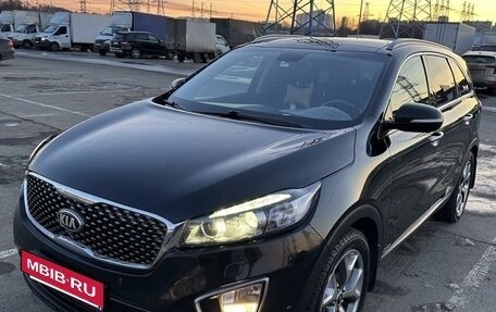KIA Sorento III Prime рестайлинг, 2016 год, 2 150 000 рублей, 35 фотография