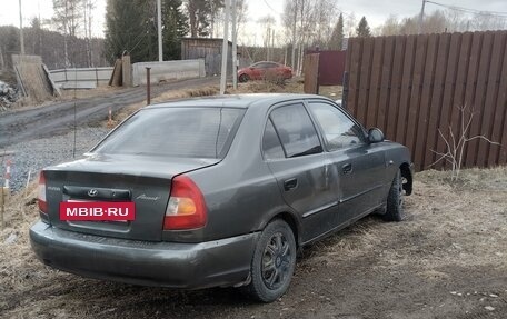 Hyundai Accent II, 2003 год, 110 000 рублей, 2 фотография