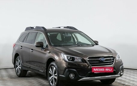 Subaru Outback IV рестайлинг, 2018 год, 3 180 000 рублей, 3 фотография