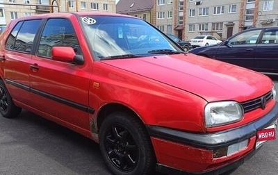 Volkswagen Golf III, 1993 год, 280 000 рублей, 1 фотография