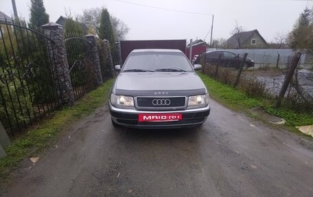 Audi 100, 1991 год, 238 000 рублей, 2 фотография