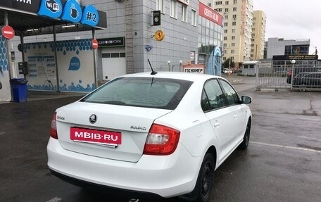 Skoda Rapid I, 2016 год, 465 000 рублей, 10 фотография